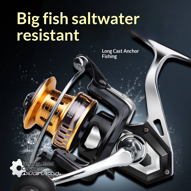 Surf Reel - Reel Pancing Hasida Full Metal Ukuran