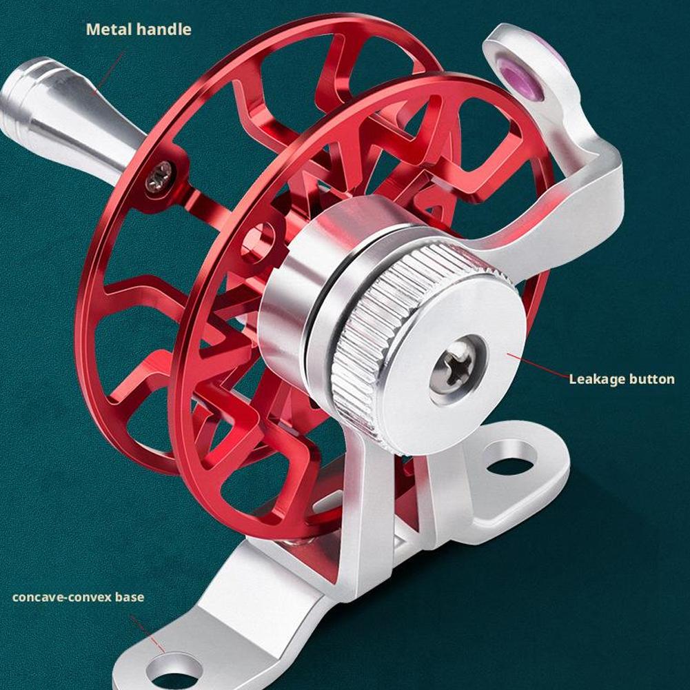 Reel Pancing Mini Full Metal,  - Ice Fishing Reel ulasan dan harga