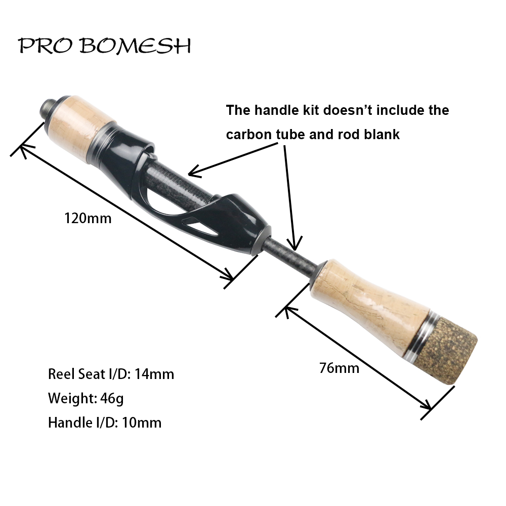 Pro Bomesh 1 Set Cork Handle B - Ice Fishing Reel ulasan dan harga