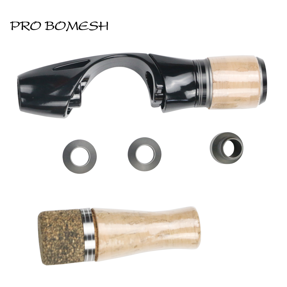 Pro Bomesh 1 Set Cork Handle B - Ice Fishing Reel ulasan dan harga