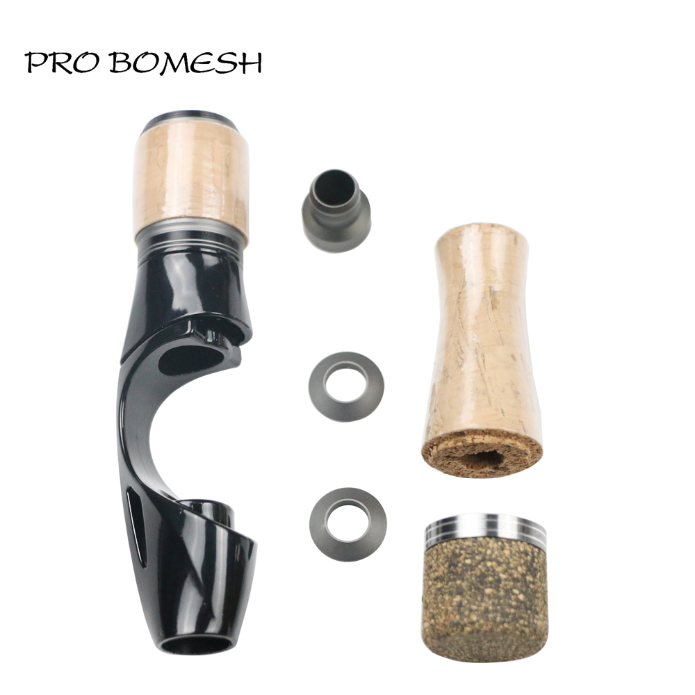 Pro Bomesh 1 Set Cork Handle B - Ice Fishing Reel ulasan dan harga